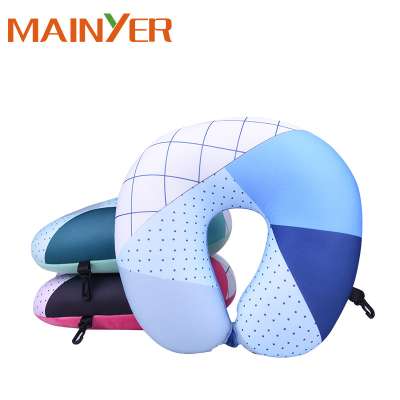 Neck Rest Pillow Soft Plush U Shaped Travel Neck Pillow