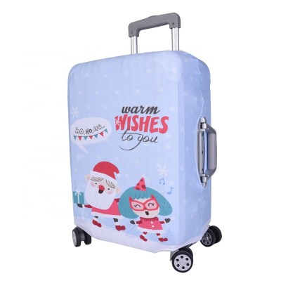 Customized Printed Design Spandex Protective cover Luggage Cover